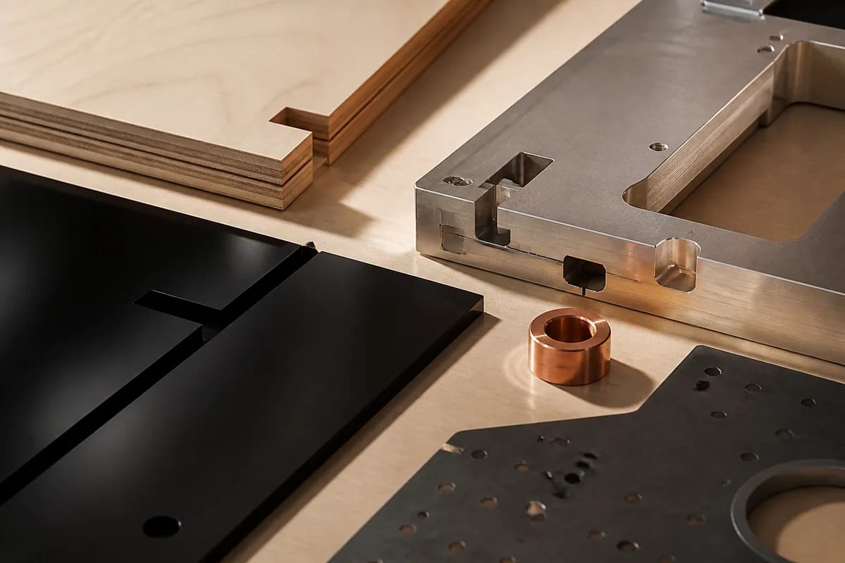 Werkstücke aus Holz und technischen Plattenwerkstoffen